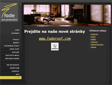 Tablet Screenshot of fade.sk