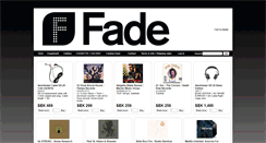 Desktop Screenshot of fade.se
