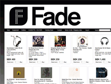 Tablet Screenshot of fade.se